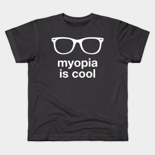 Myopia is cool Kids T-Shirt